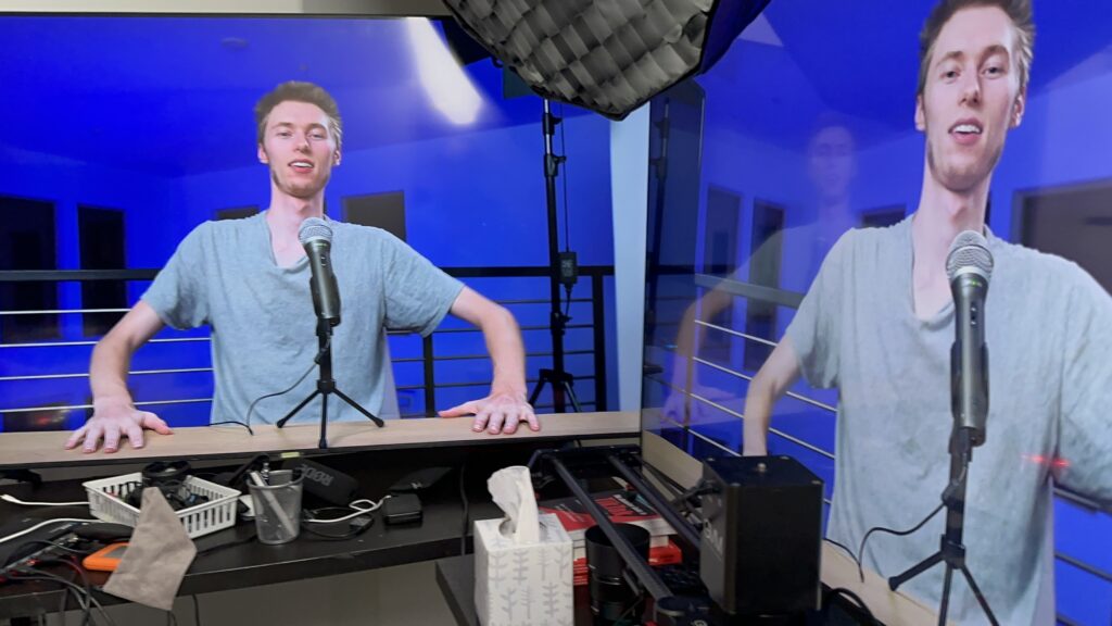 Landon exploring San Diego and Las Vegas